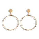 Fashion Statement Earrings 2018 Big Geometric earrings For Women Hanging Dangle Earrings Drop Earing modern Jewelry